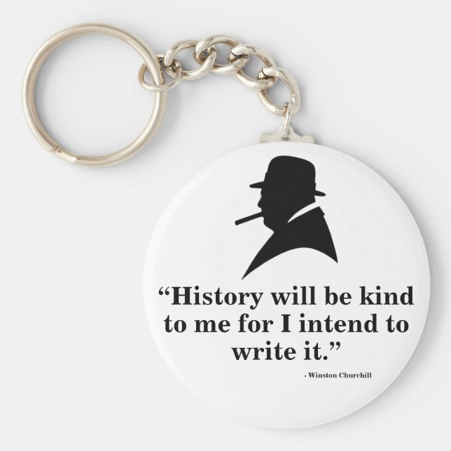 Chaveiro Winston Churchill Keyring - Cotação 18 (Frente)