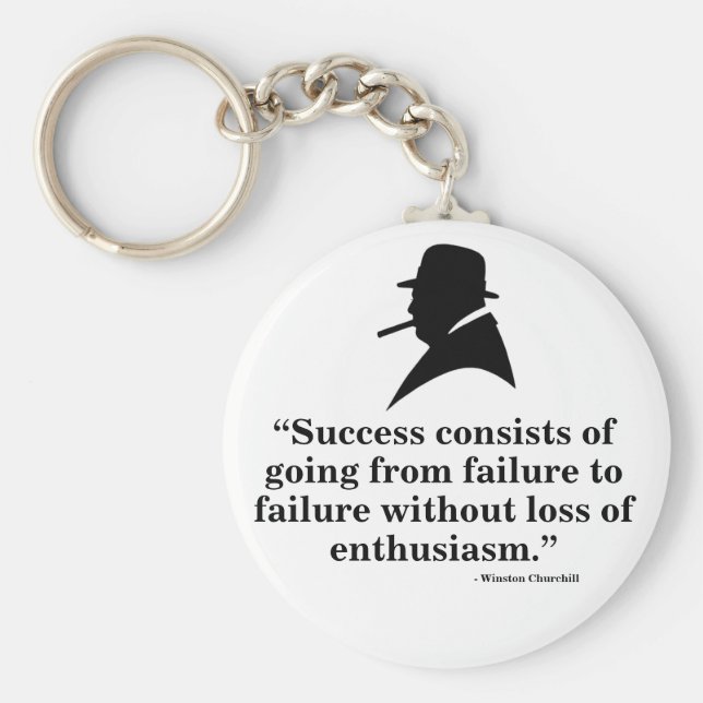 Chaveiro Winston Churchill Keyring - Cotação 7 (Frente)