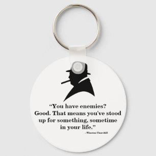Chaveiro Winston Churchill Keyring - Cotação 9