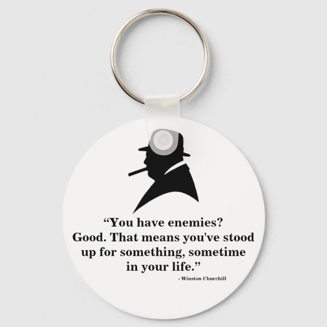 Chaveiro Winston Churchill Keyring - Cotação 9 (Frente)