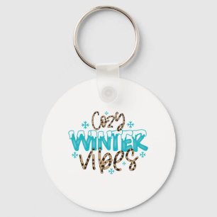 Chaveiro Winter Art Cozy Winter Vibes