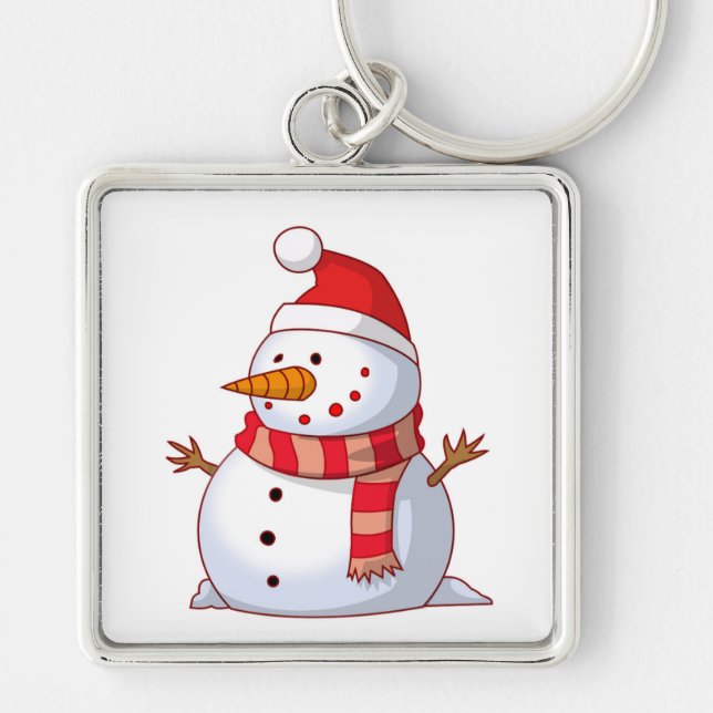 CHAVEIRO WINTER SNOWMAN (Frente)
