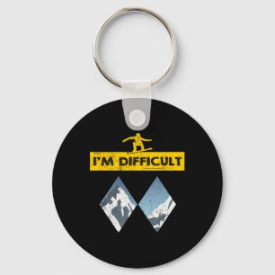 Chaveiro Winter Sports Ski Snowboarder Skier Snowboard Funt