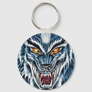 Chaveiro Winter Werewolf Fantasy Dark horror art