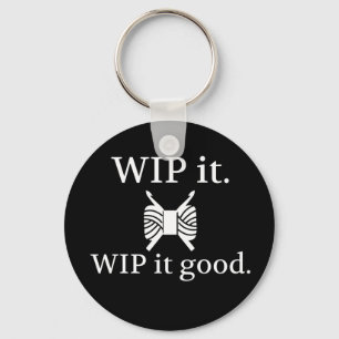 Chaveiro WIP Bom - Crochet {Dark}