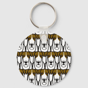 Chaveiro Wire Fox Terriers