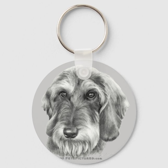 Chaveiro Wire-Haired Dachshund (Frente)