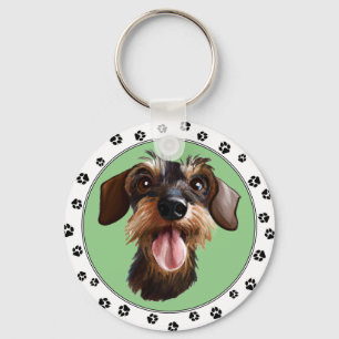 Chaveiro Wirehaired Dachshund