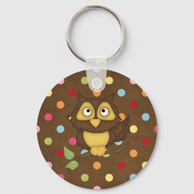 Chaveiro Wise Owl (Frente)