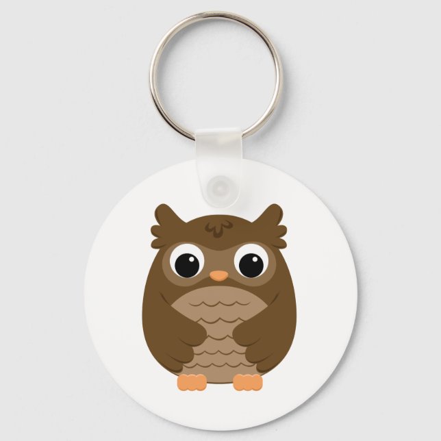 Chaveiro Wise Owl (Frente)