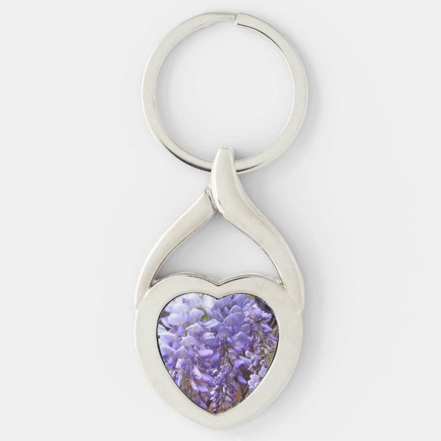 Chaveiro Wisteria Mãe's Day Heart Shaped (Frente)