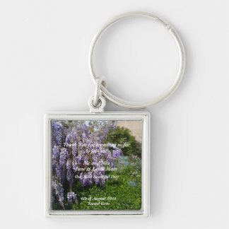 Chaveiro Wisteria Wedding Thank You Gift Favor Keychain