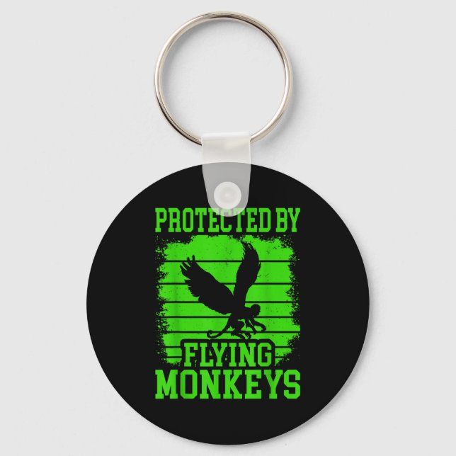 Chaveiro Witch Get My Flying Monkeys  (Frente)