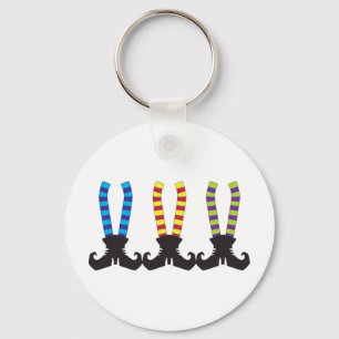 Chaveiro Witch's Stripy Socks