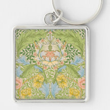 Wm Morris Myrtle Floral Arte Novo Pastel