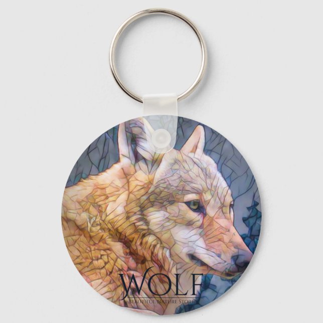 Chaveiro WOLF [Can key chain] (Frente)