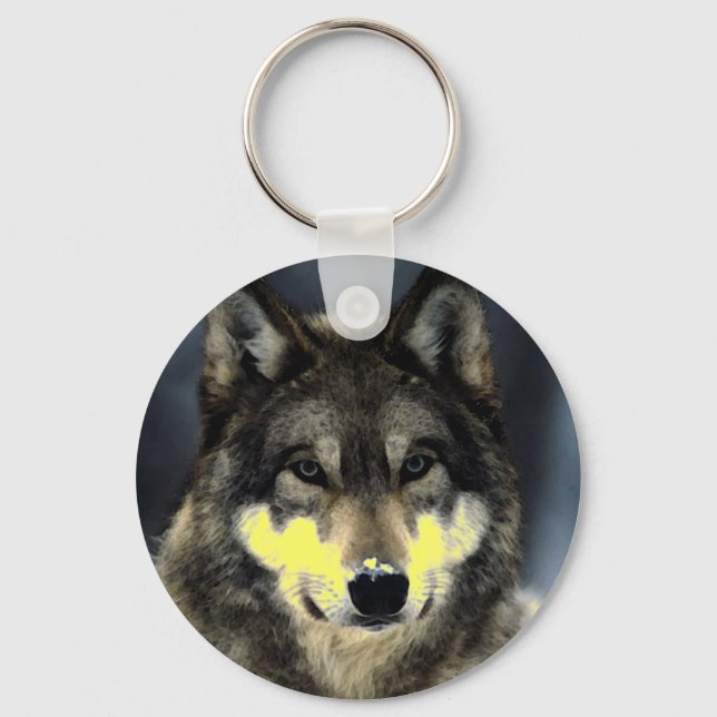 Chaveiro Wolf Eyes Key Chain (Frente)