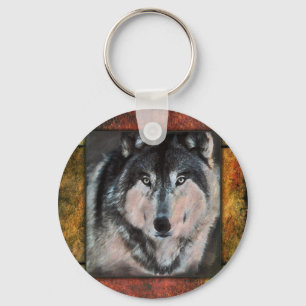 Chaveiro Wolf Framed