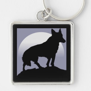 CHAVEIRO WOLF SILHOUETE