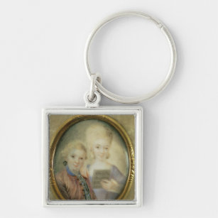 Chaveiro Wolfgang Amadeus Mozart e sua irmã