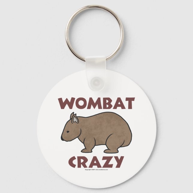 Chaveiro Wombat Crazy III (Frente)