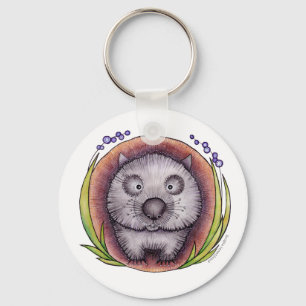 Chaveiro 'Wombie' the wombat Key Chain