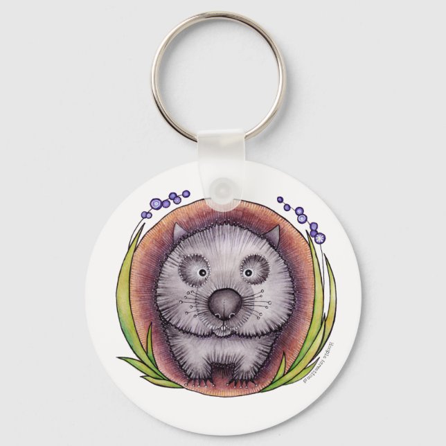 Chaveiro 'Wombie' the wombat Key Chain (Frente)