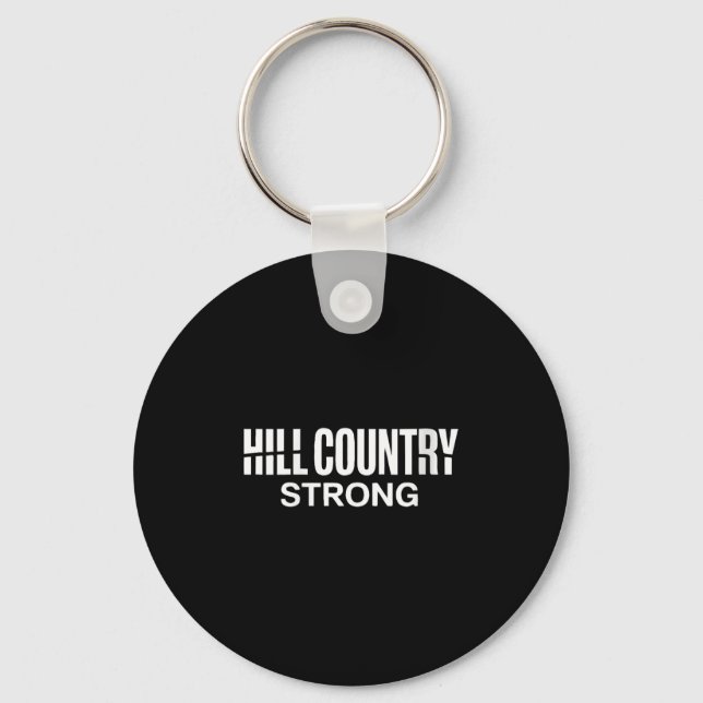 Chaveiro Womens Hill Country Strong Texas Pride Cotação V-n (Frente)