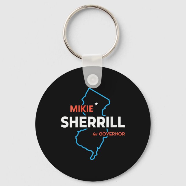Chaveiro Womens Mikie Sherrill New Jersey Governor Election (Frente)