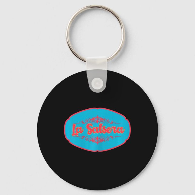 Chaveiro Womens Salsa Dancer la Salsera" (Frente)
