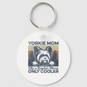 Chaveiro Womens Yorkie Mãe _Yorkshire Mama Dia de as mães