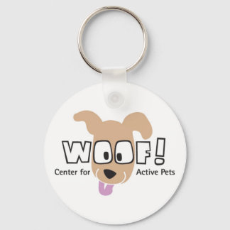 Chaveiro WOOF! Merchandise de logotipo