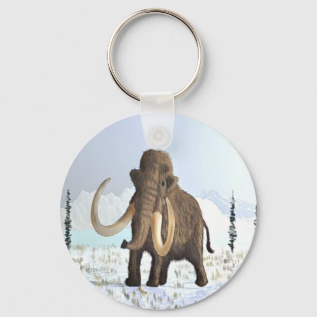 Chaveiro Wooly Mammoth (Frente)