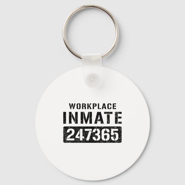 Chaveiro Workplace Worker Prisoner Inmate Halloween Costume (Frente)