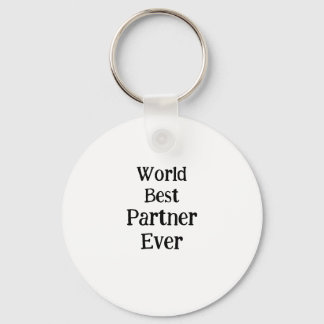 Chaveiro World best partner ever valentine's day lover gf 