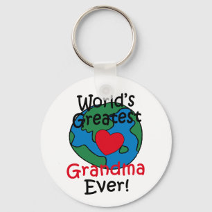 Chaveiro World’s Greatest Grandma Heart