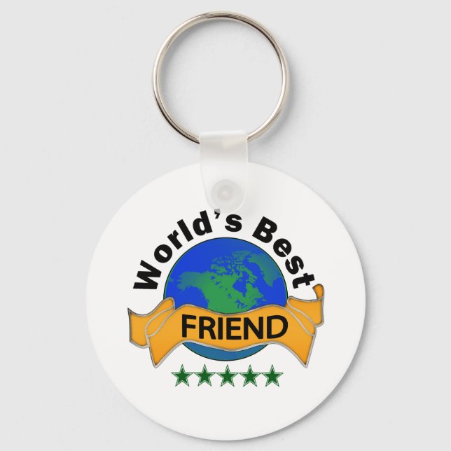 Chaveiro World's Best Friend (Frente)