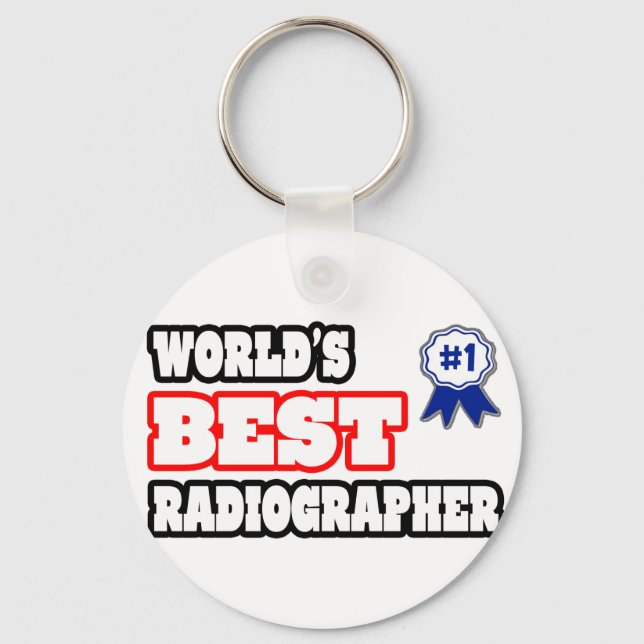 Chaveiro World's Best Radiographer (Frente)