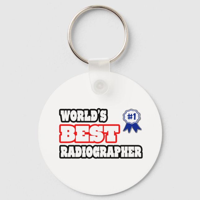 Chaveiro World's Best Radiographer (Frente)