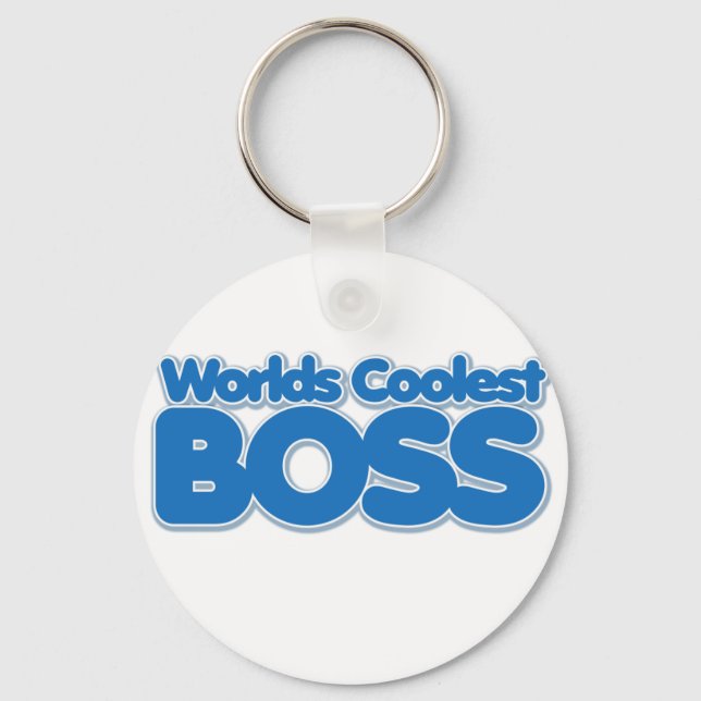 Chaveiro Worlds Coolest Boss (Frente)