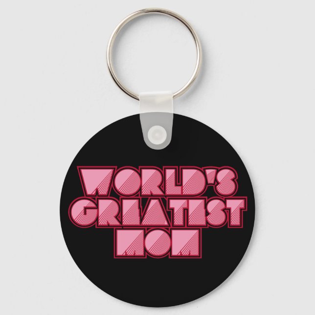 Chaveiro World's Greatest Mom (Frente)