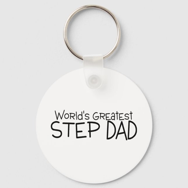 Chaveiro Worlds Greatest Step Dad (Frente)