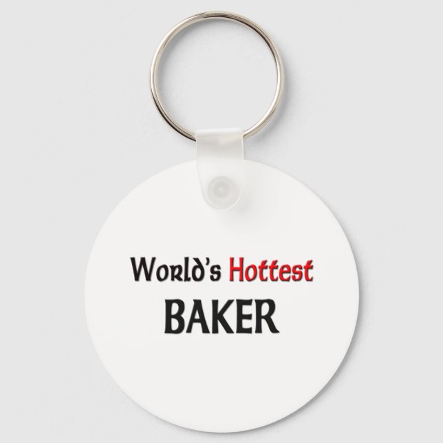 Chaveiro Worlds Hottest Baker (Frente)