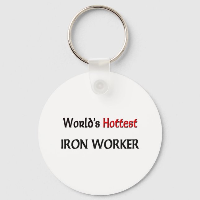 Chaveiro Worlds Hottest Iron Worker (Frente)