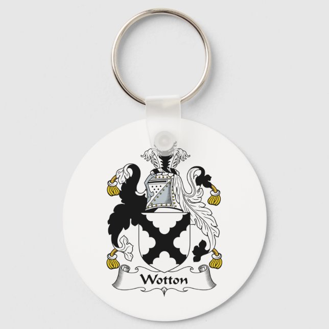 Chaveiro Wotton Family Crest (Frente)
