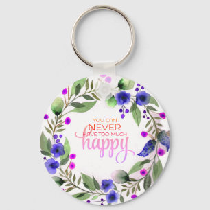 Chaveiro Wreath Flowers Greenery Floral Religiosa Arte de P