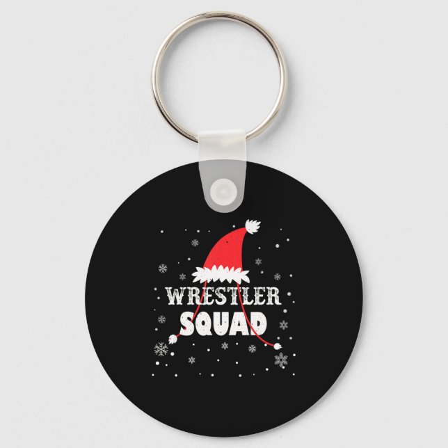 Chaveiro Wrestler Squad Christmas Wrestling Matching Xmas  (Frente)