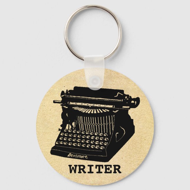 Chaveiro Writer Antique Typewriter (Frente)