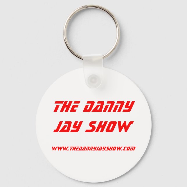 Chaveiro www.thedannyjayshow.com, The Danny Jay Show (Frente)