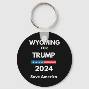 Chaveiro Wyoming Para Trump Presidente Eleição Republicano